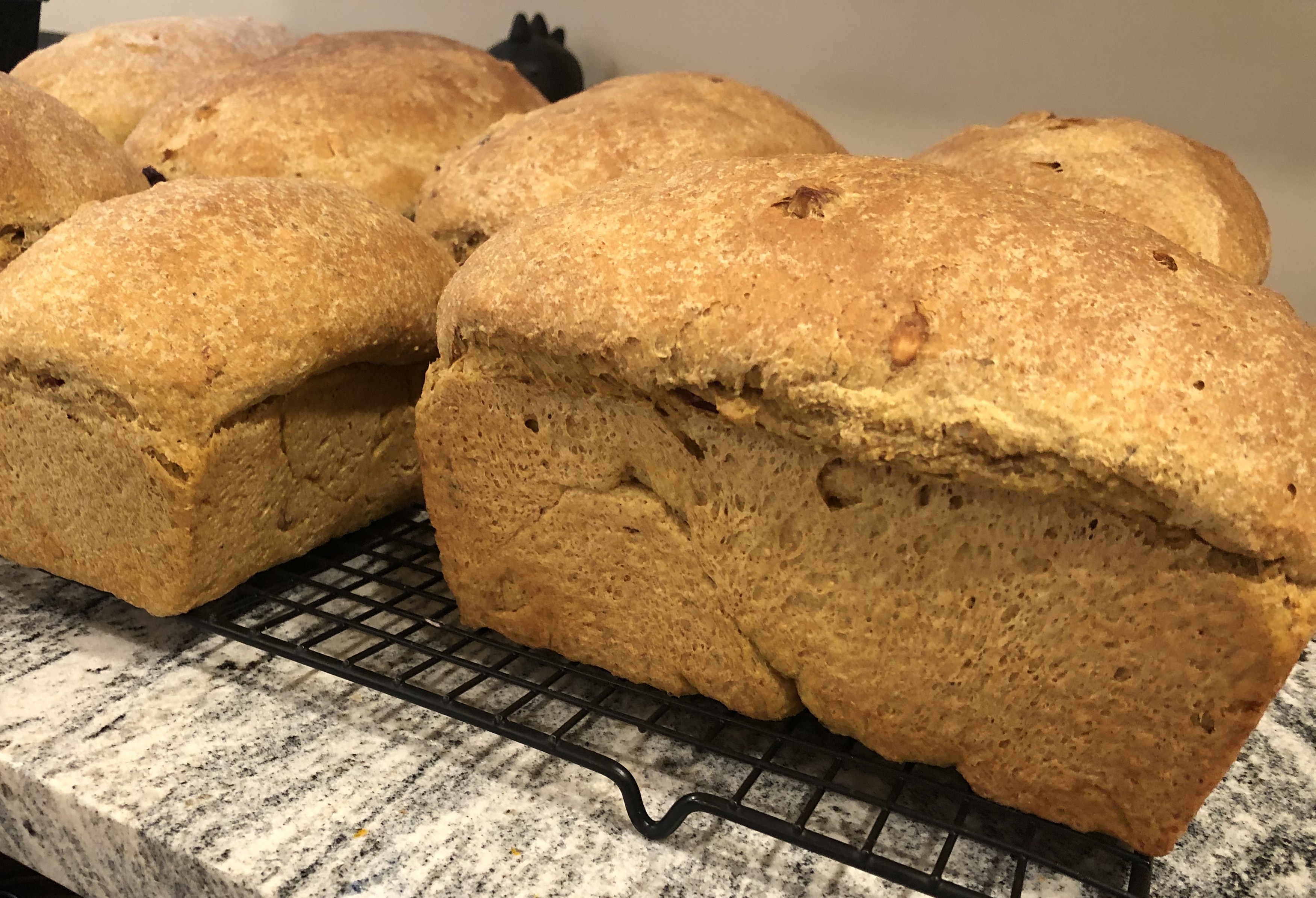 I LOVE my Bosch! It makes MANY loaves of bread at once and HUGE